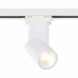 ST LUCE  ST650.546.10 Св-к трек. Белый LED 1*10W 4000K 800Lm Ra>90 38о IP44 D60xH190 165-265V ST650.546.10 - фото 110795