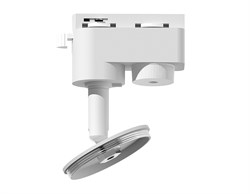 Ambrella Крепеж трековый поворотный для корпуса светильника с диаметром отверстия D60mm A2520 SWH белый песок D60*H90mm Out85mm A2520 - фото 110813