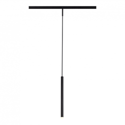 ST LUCE ST672.443.03 Магнитный трековый светильник Черный LED 1*3W 4000K 100Lm Ra>90 36° IP20 D18xH310 24V ST672.443.03 - фото 110867