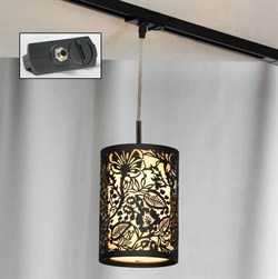 Lussole S.R.L Металл Черный /  Металл/полимер трековый светильник однофазный E14 40W LSF-2376-01-TAB - фото 110870