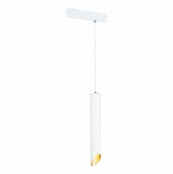 ST LUCE ST508.513.01 Светильник трековый Белый GU10 1*50W  IP20 D60xH400 180-240V Без ламп ST508.513.01 - фото 110879