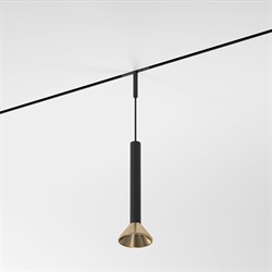 Elektrostandard Mini Magnetic Трековый светильник 3W 3000K (черный/латунь) 85164/01 a065651 - фото 111116