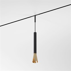 Elektrostandard Mini Magnetic Трековый светильник 3W 3000K (черный/латунь) 85165/01 a065652 - фото 111124