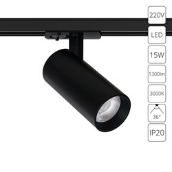 Arte Lamp BENE Однофазный трековый светильник светодиодный A1936PL-1BK - фото 111184