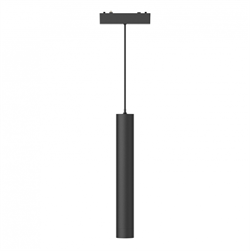 ST LUCE ST680.433.07 Магнитный трековый светильник Черный LED 1*7W 3000K 430Lm Ra>90 36° IP20 D30xH300 48V ST680.433.07 - фото 111294