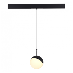 ST LUCE ST681.436.07 Магнитный трековый светильник Черный LED 1*7W 3000K Lm Ra90 120° IP20 D100xH- 48V ST681.436.07 - фото 111322