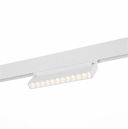 ST Luce ST364.536.12 Магнитный трековый светильник белый LED 1*12W 3000K 1 009Lm Ra>80 36о IP20 L219xW22xH108 48V ST364.536.12 - фото 111413