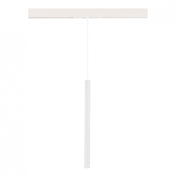 ST LUCE ST683.536.08 Магнитный трековый светильник Белый LED 1*8W 3000K 450Lm Ra90 24° IP20 D30xH500 48V ST683.536.08 - фото 111418