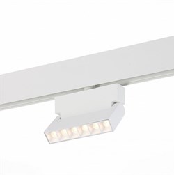 ST Luce ST362.536.06 Магнитный трековый светильник белый LED 1*6W 3000K 532Lm Ra>80 36° IP20 L120xW22xH134 48V ST362.536.06 - фото 111438