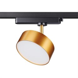 Novotech 358757 PORT NT21 064 матовое золото Однофазный трековый светодиодный светильник IP20 LED 24W 4000K 2100Лм 100-265V PROMETA 358757 - фото 111486