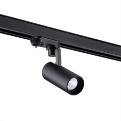Novotech 358254 NT19 018 черный Трехфазный трековый светодиодный светильник IP20 LED 10W 220-240V HELIX 358254 - фото 111487