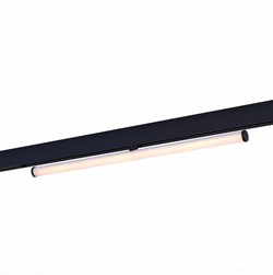 ST LUCE ST803.436.10 Магнитный трековый светильник Черный LED 1*10W 3000K 1 200Lm Ra>90 120° IP20 L604xW28xH80 48VV ST803.436.10 - фото 111651