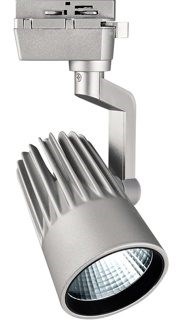 Jazzway Прожектор светодиодный трековый PTR 0130-2 30w 4000K 24° GR (серый) IP40 .5023741 - фото 111872