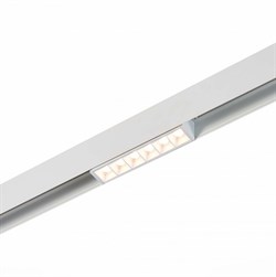 ST Luce ST361.536.06 Магнитный трековый светильник белый LED 1*6W 3000K 532Lm Ra>80 36° IP20 L115xW22xH44 48V ST361.536.06 - фото 111895