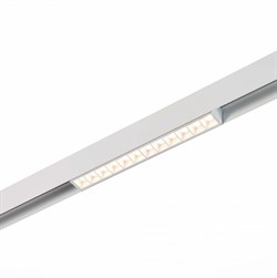 ST Luce ST361.536.12 Магнитный трековый светильник белый LED 1*12W 3000K 1 009Lm Ra>80 36° IP20 L222xW22xH44 48V ST361.536.12 - фото 111903