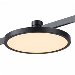 ST LUCE ST818.446.12 Магнитный трековый светильник FARM Черный LED 1*10W 4000K 500Lm Ra90 120 IP20 D168xH54 ST818.446.12 - фото 112156