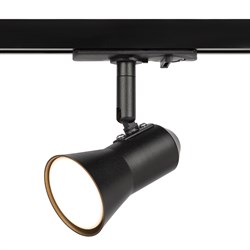 ЭРА Трековый светильник однофазный ЭРА TR37-GU10 BK под лампу MR16 черный Б0053304 - фото 112231