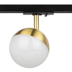 ЭРА Трековый светильник однофазный ЭРА TR42-GX53 BS под лампу GX53 латунь Б0054180 - фото 112312