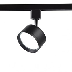 Ambrella Трековый однофазный светильник со сменной лампой GL5357 BK черный GX53 max 12W GL5357 - фото 112478