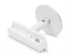 Ambrella Крепеж трековый поворотный A2536 SWH белый песок D70*H66mm (для корпуса D70mm) A2536 - фото 112565