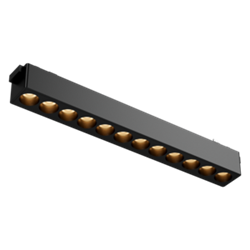 Varton Светодиодный светильник трековый линейный Comfort L230 для магнитной системы Galakti 230х26х24 мм 12 Вт 4000 K 24° CRI>90 черный V1-R0-90159-91L10-2001240 - фото 112643