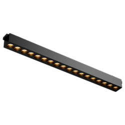 Varton Светодиодный светильник трековый линейный Comfort L338 для магнитной системы Galakti 338х26х24 мм 18 Вт 3000 K 24° CRI>90 черный V1-R0-90160-91L10-2001830 - фото 112652