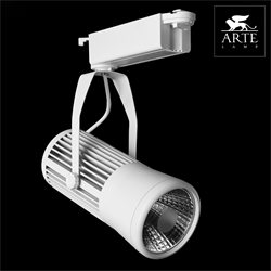 Arte Lamp Track Lights Белый Светильник трековый 30W LED COB 1x2100lm A6330PL-1WH - фото 112770