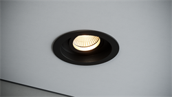 Quest Light Светильник встраиваемый, поворотный, черный, под лампу GU10, IP20 DEEP 80 black DEEP 80 black - фото 112939