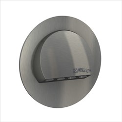 Zamel Светильник RUBI Сталь/Хол.бел. в монт.коробку, 230V AC с встр. радиоприемником 09-224-21 - фото 113006