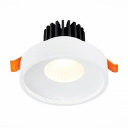 ST LUCE  ST751.548.10 Св-к встр. Белый LED 1*10W 4000K 750Lm Ra>90 38о IP20 D100xH75 170-240V ST751.548.10 - фото 113022