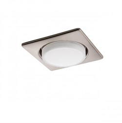 Lightstar Tablet Матовый никель/Матовый никель/Белый Встраиваемый светильник 212125 GX53 1хW IP20 212125 - фото 113065