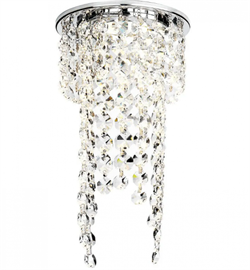 Ambrella Встраиваемый точечный светильник K2071 CH/CL хром/прозрачный MR16 K2071 CH/CL - фото 113078