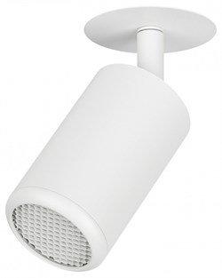 Встраиваемый светильник алюминиевый ЭРА KL106 WH MR16 GU5.3 белый матовый Б0061540 - фото 113123