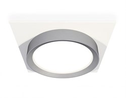 Ambrella Комплект встраиваемого светильника XC8061004 SWH/MCH белый песок/хром матовый GX53 (C8061, N8121) XC8061004 - фото 113234