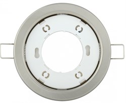 IEK Светильник встраиваемый под лампу GX53 хром матовый LUVB0-GX53-1-K27 - фото 113266