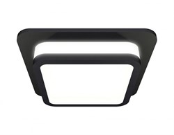 Ambrella Комплект встраиваемого светильника с акрилом XC7902012 SBK/FR черный песок/белый матовый MR16 GU5.3 (C7902, N7751) XC7902012 - фото 113373