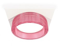 Ambrella Комплект встраиваемого светильника XC8061032 SWH/PI белый песок/розовый GX53 (C8061, N8486) XC8061032 - фото 113392