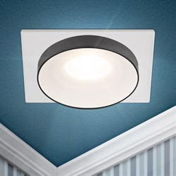 ЭРА Встраиваемый светильник декоративный ЭРА DK96 WH MR16 GU5.3 белый Б0055593 - фото 113446