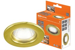 TDM Светильник встраиваемый СВ 01-01 MR16 50Вт G5.3 бронза SQ0359-0023 - фото 113560