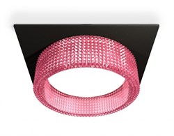 Ambrella Комплект встраиваемого светильника XC8062032 SBK/PI черный песок/розовый GX53 (C8062, N8486) XC8062032 - фото 113582