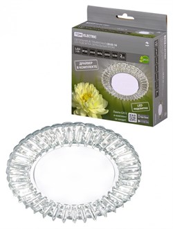 TDM Светильник встраиваемый СВ 03-16 GX53 230В LED подсветка 5 Вт зеркальный/хром SQ0359-0152 - фото 113634