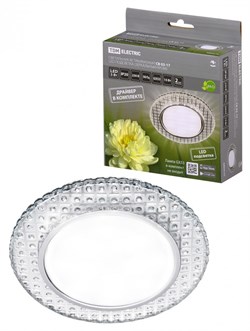 TDM Светильник встраиваемый СВ 03-17 GX53 230В LED подсветка 5 Вт зеркальный/хром SQ0359-0153 - фото 113644