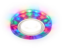 Ambrella Встраиваемый точечный светильник со светодиодной лентой S232 W/CH/M белый/серебро/MR16+3W(LED MULTI) S232 W/CH/M - фото 113877