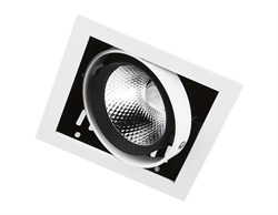 Ambrella Карданный встраиваемый светодиодный светильник T811 BK/CH 12W 4200K T811 BK/CH 12W 4200K - фото 114076