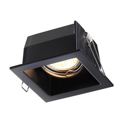 Novotech 370842 SPOT NT22 черный Светильник встраиваемый ПВ IP20 GX5.3 50W 12V BELL 370842 - фото 114100