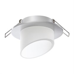 Novotech 370897 SPOT NT22 белый Светильник встраиваемый IP20 GU10 9W 220V LIRIO 370897 - фото 114154