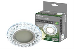 TDM Светильник встраиваемый СВ 03-13 MR16 50Вт G5.3 LED подсветка 3 Вт зеркальный/хром SQ0359-0143 - фото 114210