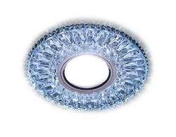 Ambrella Встраиваемый точечный светильник со светодиодной лентой S380 CL/CLD хром/прозрачный MR16+3W(LED COLD) S380 CL/CLD - фото 114442