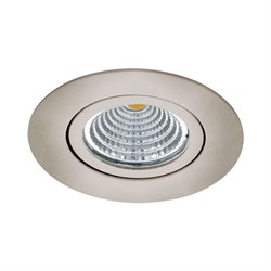 Eglo 98307 Cветодиодный встраиваемый светильник SALICETO диммир c регулировкой, 6W(LED), 88, 450lm, 4000K, алюминий 98307 - фото 114512