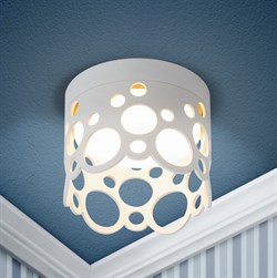 ЭРА Встраиваемый светильник под лампу GX53 DK115 SWH белый матовый Б0061183 - фото 114652